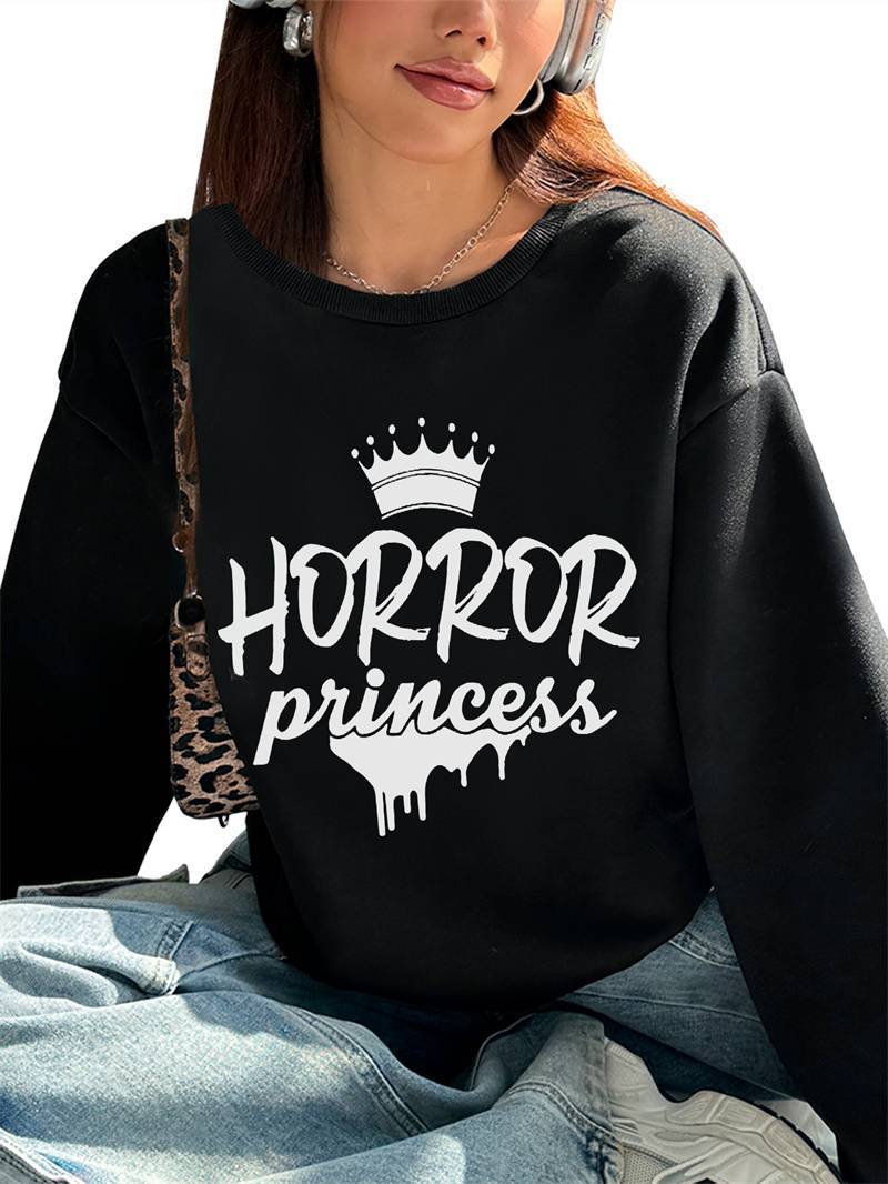 Women's Long Sleeve Crew Neck Sweatshirt