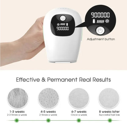 IPL Laser Hair Removal Device 900,000 Flashes for Body, Face & Bikini