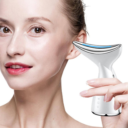 Face & Neck Massager for Skin Tightening, Anti-Aging & Facial Lifting Device
