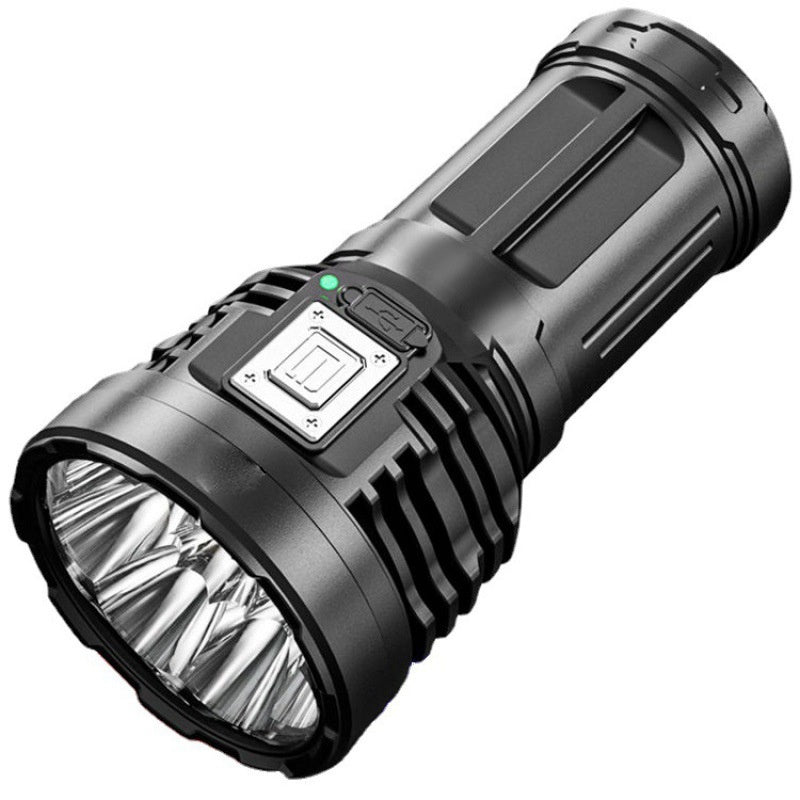 USB Rechargeable LED Flashlight 30W Super Bright Mini Torch for Outdoor & Emergency Use