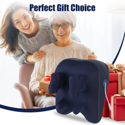 Cordless Shiatsu Neck and Shoulder Massager with Heat for Deep Tissue Pain Relief & Muscle Relaxation